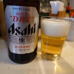 Futago Sushi - 瓶ビールはアサヒの銀 202212