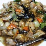 台湾家庭料理 福味香 - 鶏肉の黒コショウ炒めです