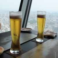 スカイレストラン634 - ビール（1,050円）