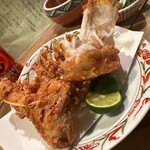 とく山 - フグの唐揚げ
