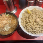 麺屋 HERO - つけ麺 大盛(ニンニク、アブラ)