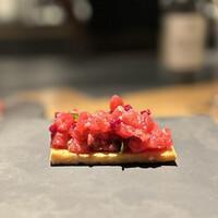 malca - 本マグロのブルスケッタ。爽やかなスターター。