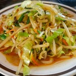 五百川食堂 - 野菜炒めアップ