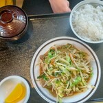 五百川食堂 - 野菜炒め定食