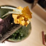 鮨 かぐら - 鮟肝の手巻き