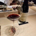 鮨 かぐら - ペアリング　イタリアの赤ワイン