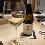 鮨 かぐら - ペアリング　ドイツの白ワイン