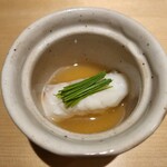 鮨 かぐら - ノドグロの蒸し寿司