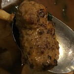 Tenjiku - ラム肉のスパイスつくねはこんな感じ