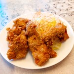 台湾料理 群ちゃん - 唐揚げ定食の唐揚げ