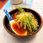 台湾料理 群ちゃん - 唐揚げ定食のミニラーメン