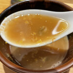 中華蕎麦 とみ田 - リッチな魚介乾物出汁のスープ割