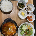 korean kitchen カブ韓 fushimi - 海鮮スンドゥブパプサン