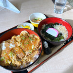 Resutoran Ori-Bu - カツ丼＆小うどんセット 1050円