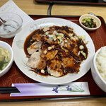 中華料理 李記 - 四川よだれ鷄定食750円