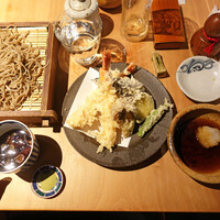 手打ち蕎麦 柿ノ木 - 大満足〜天せいろ〜♬