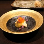 博多 鮨 よこ田 - 蒸しアワビ