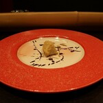 博多 鮨 よこ田 - 海老芋（天）