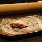 博多 鮨 よこ田 - 鰆炙り