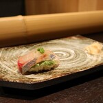 博多 鮨 よこ田 - シマアジ