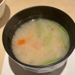 割烹 大田川 - お味噌汁