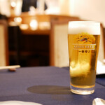 PENTHOUSE GINZA hanare: - 生ビールで乾杯！