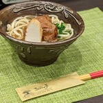 きじむなぁの家 - 軟骨ソーキがのっている沖縄そば