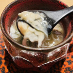 鮨 一二郎 - 河豚のアラで出汁をとり具材は身や皮がたっぷり♥️