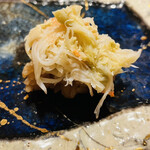 鮨 一二郎 - シャリに乗せて