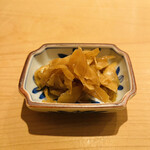 鮨 一二郎 - 赤酢ガリ♥️