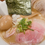 焼きあご煮干しらぁめん はなかぜ - 