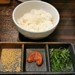 鶏ふじ - 雑炊セット ¥150