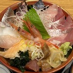 魚菜屋 - 特盛り 海鮮丼ランチ