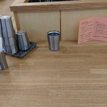 中華そば きなり - カウンター席