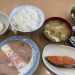 Sakaeshokudou - 朝ご飯っぽい感じですね。