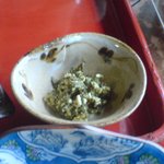 Takian - 草木菜と豆腐の炒り煮