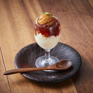 和だし広がる「うにパルフェ」