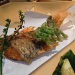 くずし かっぽう 中じま - のどくろ唐揚げ