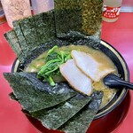 はじめ家 - 『ラーメン』750円、『海苔』100円、『ほうれん草増し』180円