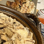 味乃しゅうか - 松茸ご飯と鰻とイクラ茶碗蒸し