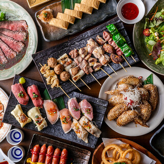 [Shinjuku's strongest cost performance★] All-you-can-eat and drink over 100 types for 3,000 yen