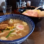 Menya Tabifuusha - 濃厚野菜味玉つけ麺