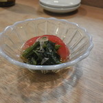 ら すとらあだ - トマトのお浸し.