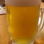 Shinasoba Harukou - 生ビール（550円）