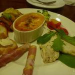 モンドール - 前菜盛り合わせアップ