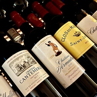 A wide selection of carefully selected French wines