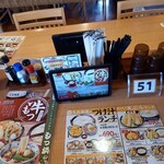 久兵衛屋 - 卓上