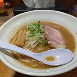 翔鶴 - はいっ！運ばれて来ました。これが、冬季限定、数量限定の「味噌らーめん 麺大盛無料」(確か¥720-税込)でーす。