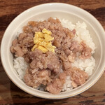 せん吉 - 鶏そぼろ飯200円