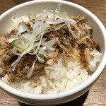 らーめん藪づか - まかない肉飯